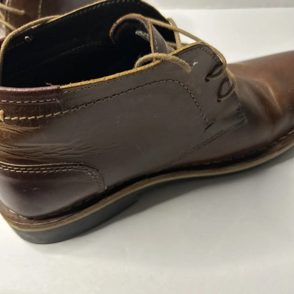 Steve Madden Harken Chukka Boot - Men's Size 8  Cognac Brown
